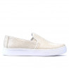 Zapatillas deportivas mujer 658 beige p