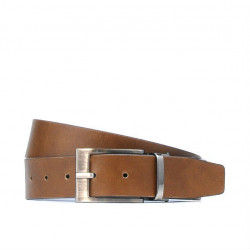 Cinturón hombre 08b bicolor negro+marrón1