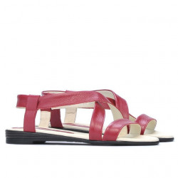 Sandalias mujer 5010 rojo