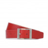Cinturón de mujer 02m rojo biz