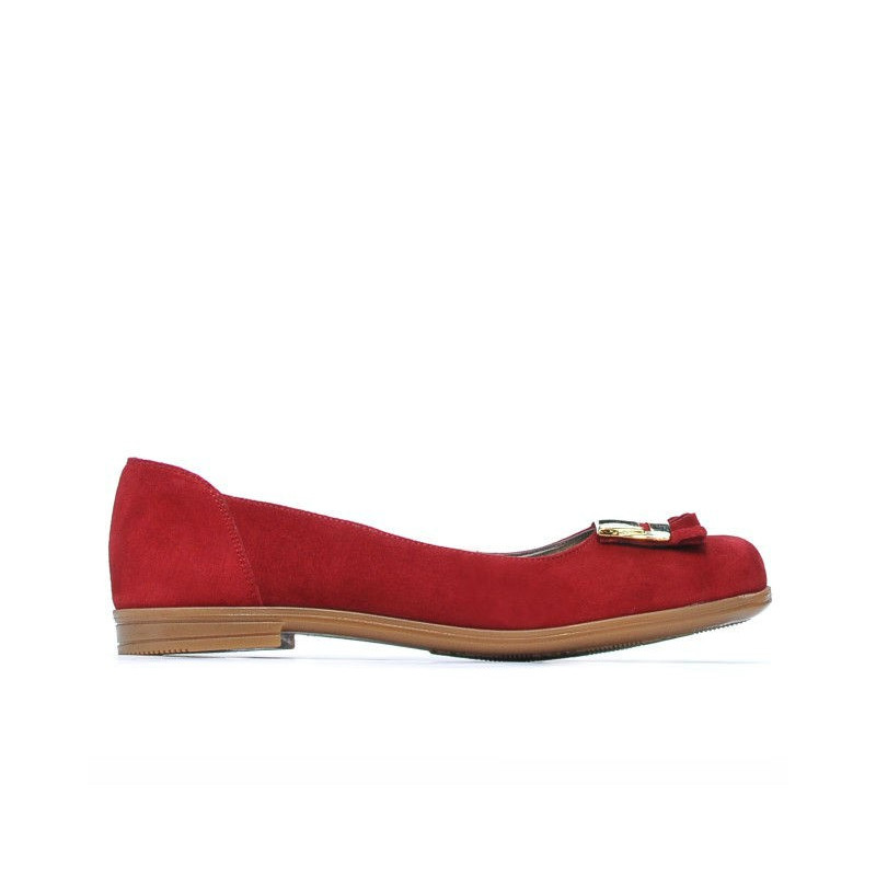 Bailarinas de mujer 674 rojo ante
