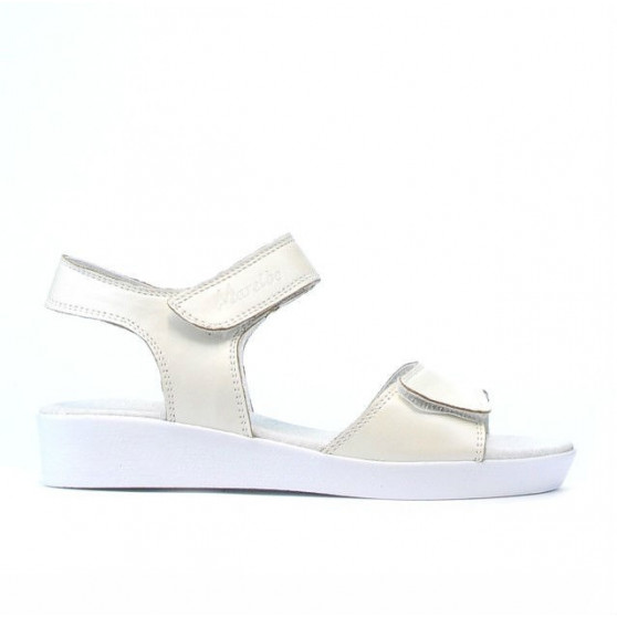 Sandalias para niños 532 beige nacarado