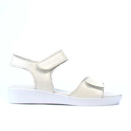 Sandalias para niños 532 beige nacarado