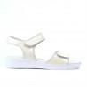 Sandalias para niños 532 beige nacarado