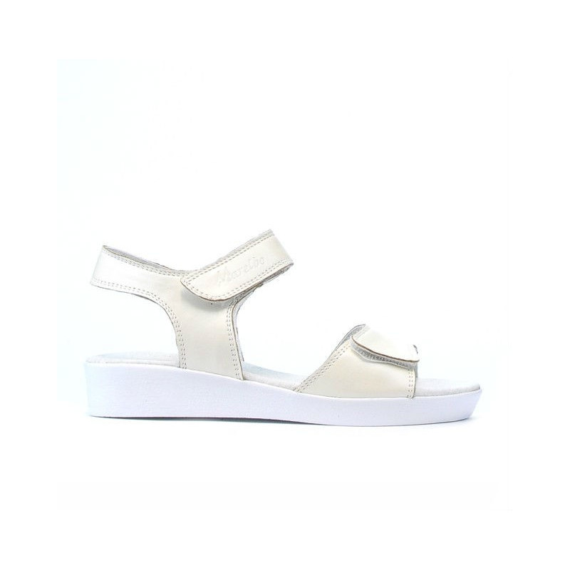 Sandalias para niños 532 beige nacarado