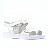Sandalias para niños 532 beige nacarado