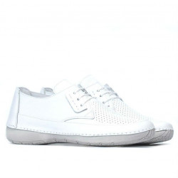 Mocasines de mujer 672 blanco