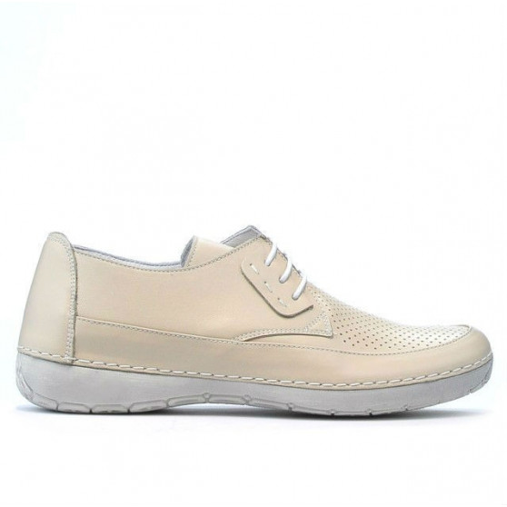 Mocasines mujer 672m beige