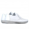 Mocasines de mujer 672m blanco