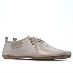 Mocasines hombre 865 beige+arena
