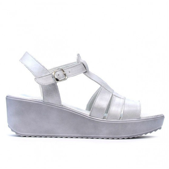 Sandalias de mujer 5023 blanco nacarado