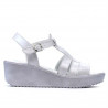 Sandalias de mujer 5023 blanco nacarado