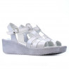Sandalias de mujer 5023 blanco nacarado