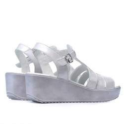 Sandalias de mujer 5023 blanco nacarado