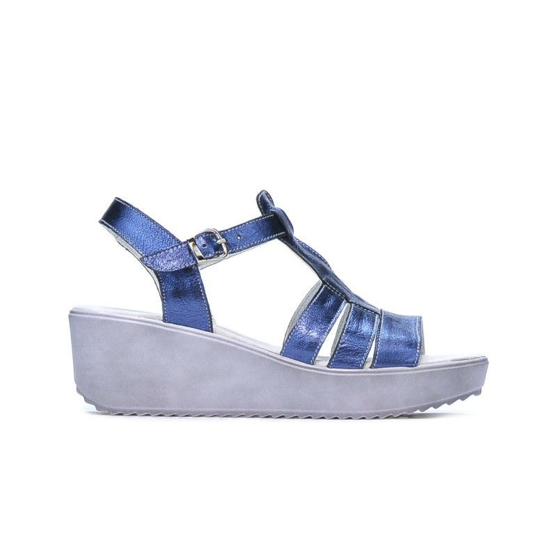 Sandalias mujer 5023 índigo nácar