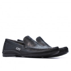 Mocasines hombre 813p negro