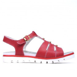 Sandalias de mujer 5032 rojo