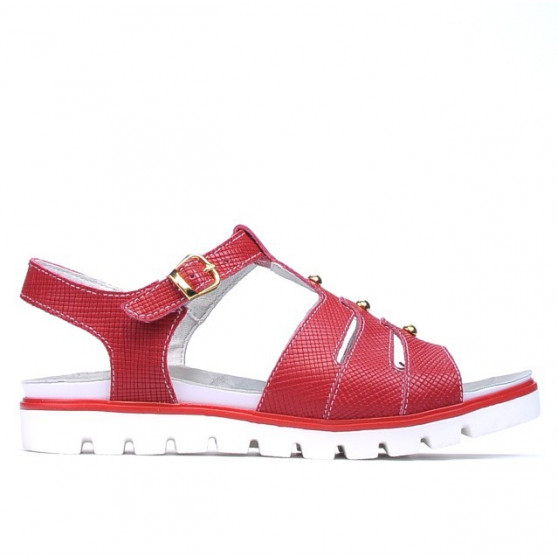 Sandalias de mujer 5032 rojo