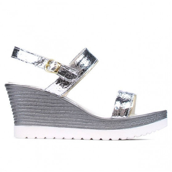Sandalias de mujer 5031 plateadas
