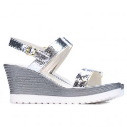 Sandalias de mujer 5031 plateadas