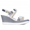 Sandalias de mujer 5031 plateadas