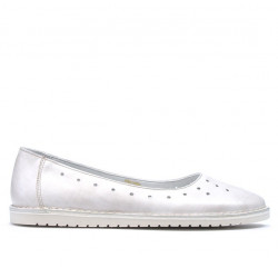 Bailarinas mujer 7004 beige nácar