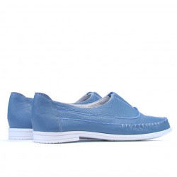 Mocasines de mujer 675 azul claro