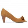 Sandalias de mujer 1255 camello ante
