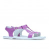 Sandalias infantiles 534 morado