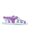 Sandalias infantiles 534 morado