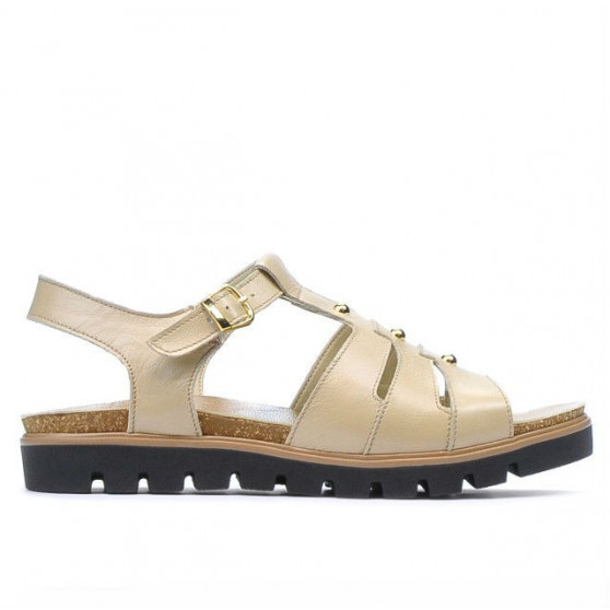Sandalias de mujer 5032 beige
