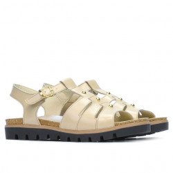 Sandalias de mujer 5032 beige