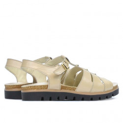 Sandalias de mujer 5032 beige