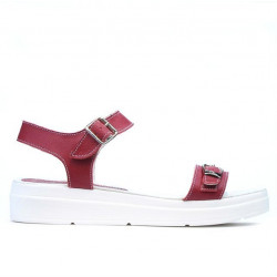 Sandalias mujer 5033 rojo