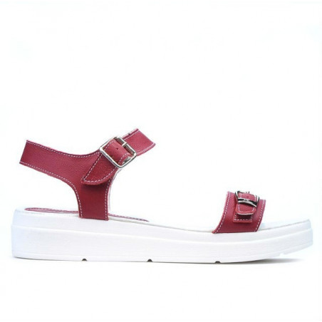 Sandalias mujer 5033 rojo