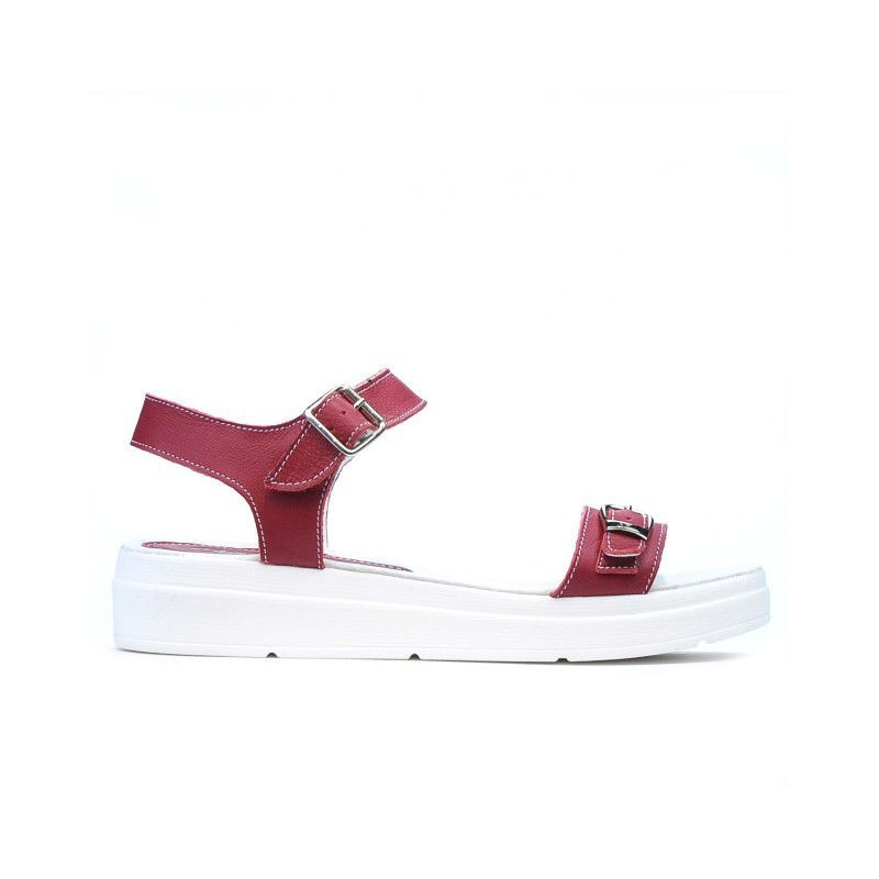 Sandalias mujer 5033 rojo