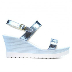 Sandalias de mujer 5031 azul plata