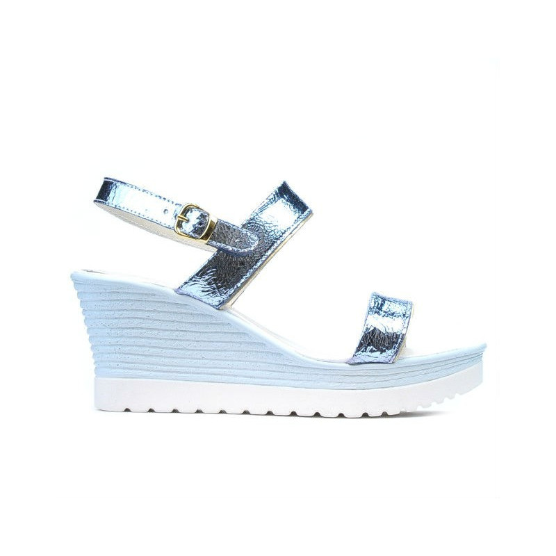 Sandalias de mujer 5031 azul plata