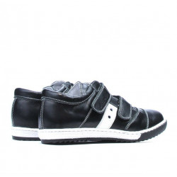Zapatos para niños 134 negro+blanco