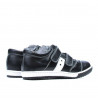 Zapatos para niños 134 negro+blanco