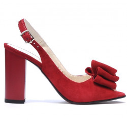 Sandalias mujer 1256 rojo antílope