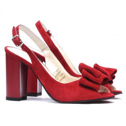 Sandalias mujer 1256 rojo antílope