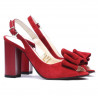 Sandalias mujer 1256 rojo antílope