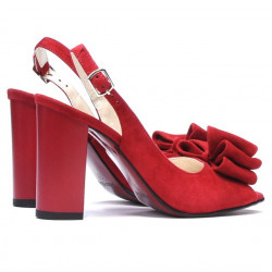 Sandalias mujer 1256 rojo antílope