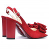 Sandalias mujer 1256 rojo antílope