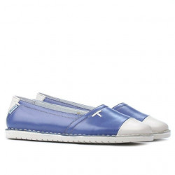 Bailarinas mujer 7003 azul combinado