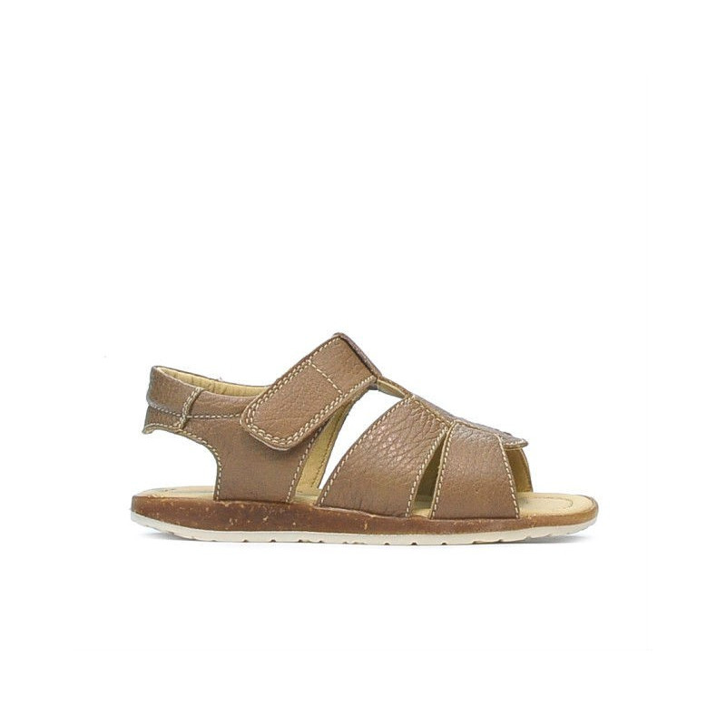 Sandalias niños pequeños 54c marrón