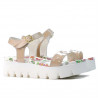 Sandalias mujer 5034 charol nude