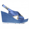 Sandalias de mujer 5025 índigo nacarado