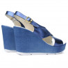 Sandalias de mujer 5025 índigo nacarado